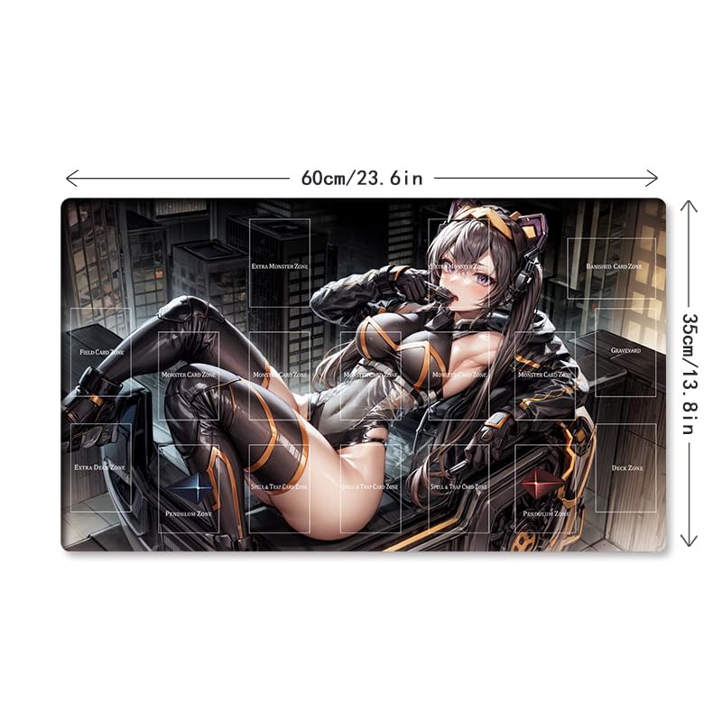 Mlikemat New Mlikemat Playmat I:P Masquerena TCG CCG OCG Trading Card Game Mat with Zones + Free Bag (ZD039-688-A) - Image 5