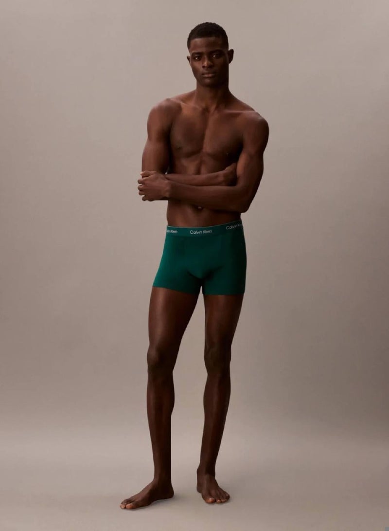 كالفن كلاين طقم سراويل داخلية Icon Cotton Stretch من 3 قطع - Image 4