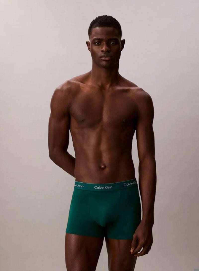 كالفن كلاين طقم سراويل داخلية Icon Cotton Stretch من 3 قطع - Image 2