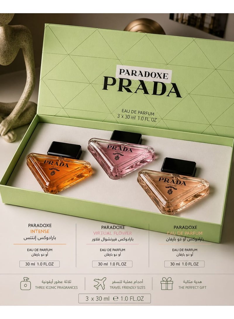 برادا بارادوكس انتينس عطر للجنسين 3×30 مل