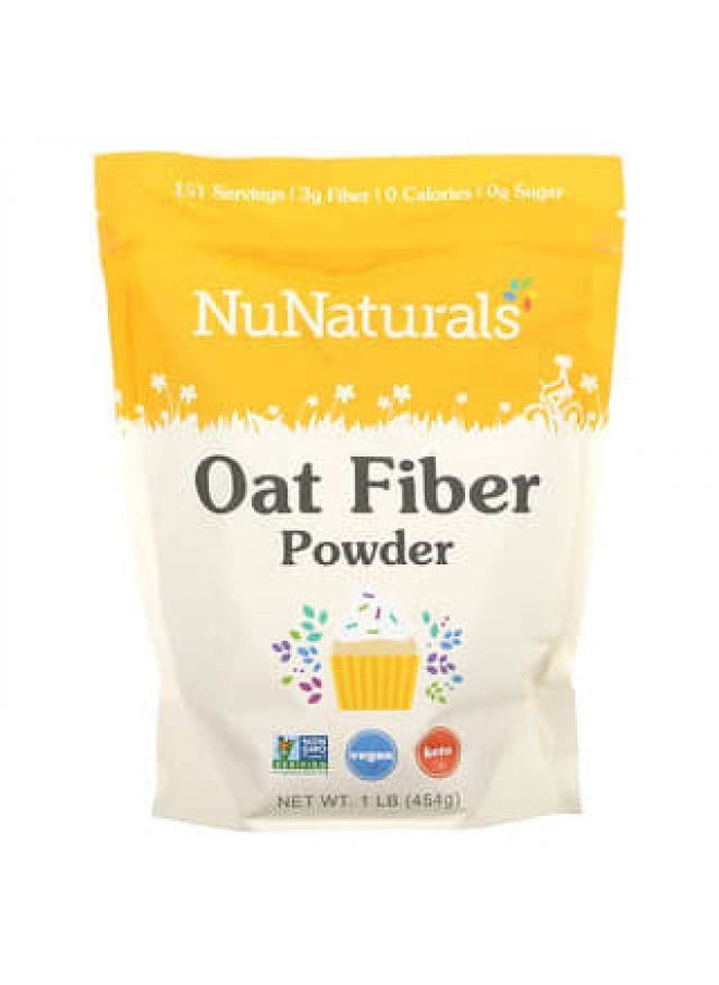 NuNaturals, Oat Fiber Powder, 1 lb (454 g) - pzsku/Z346B5596766E88B7327FZ/45/_/1663305427/0aec625f-efcb-4370-a5fc-38e41b202472