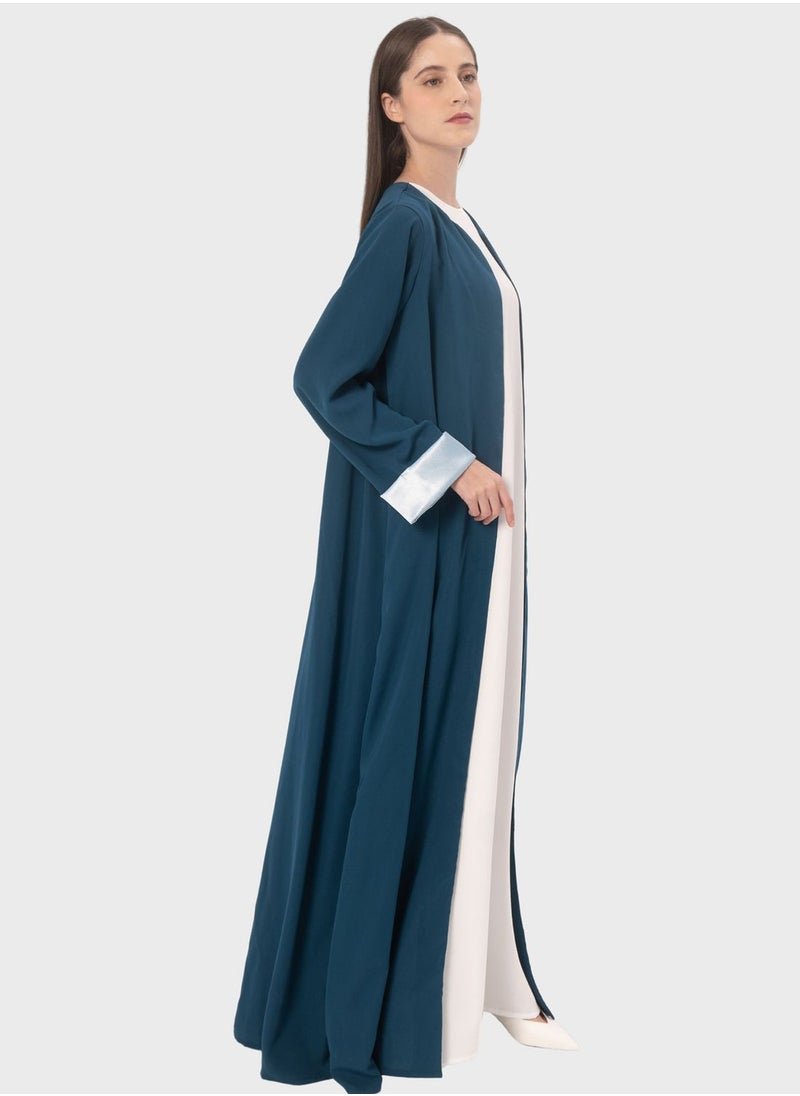ديميور - Color Block Abaya - Image 1