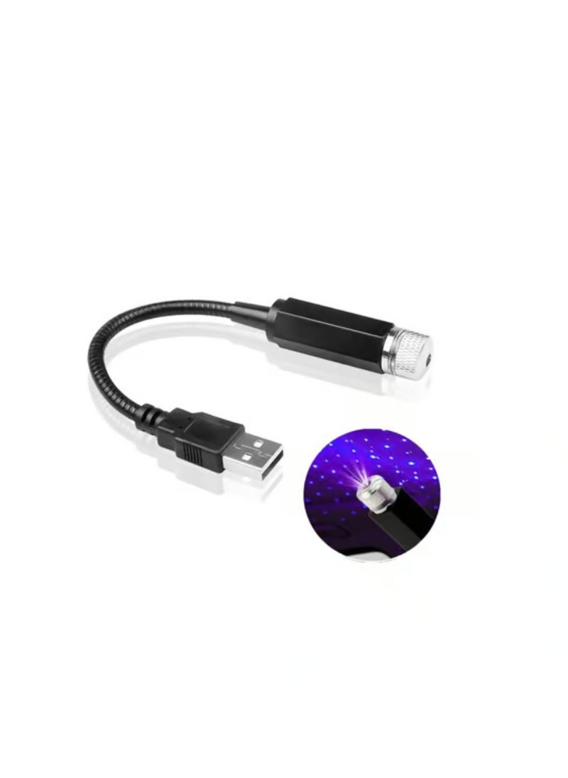 DIGI CORE USB Star Projector Night Light Car Roof Lights Portable Adjustable Romantic Interior Light Decorations For Car Ceiling And Bedroom Blue  - Image 3