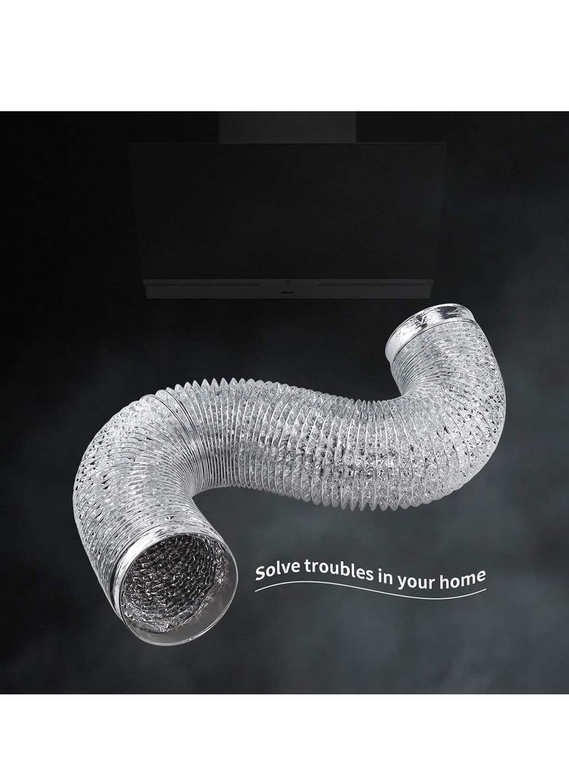 ABBASALI Flexible Duct Non-Insulated 4" - Image 2