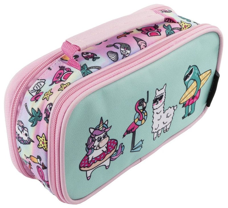 Fringoo 2 Zip Pencil Case - Dream Team 0156