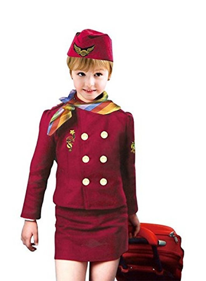 NIBEMINENT Air Hostess Dress Costume Set - Image 2