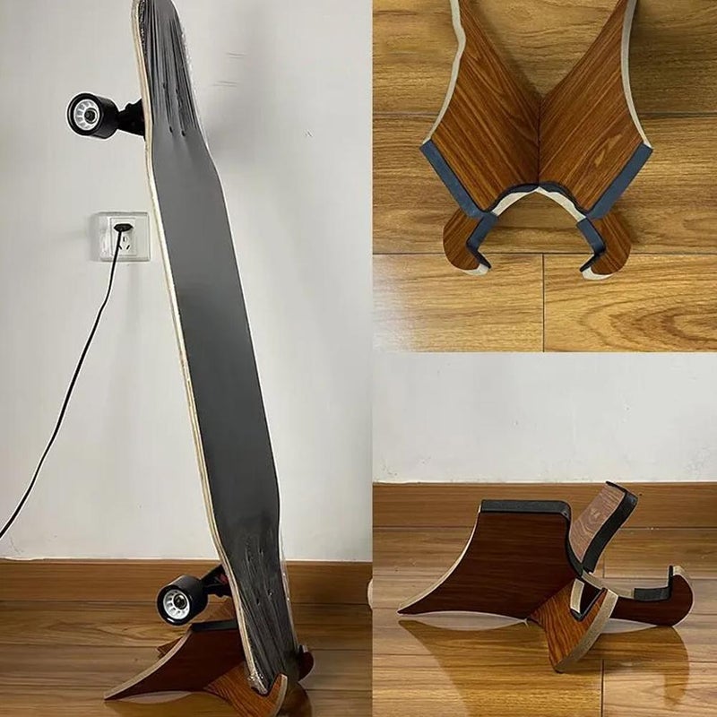 Double Kick Skateboard Storage Rack Display Shelf Storage Bag Single/Multiple Land Surfboard Longboard Hanging Bracket - Image 5