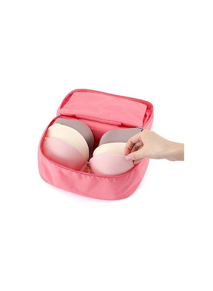 Bra Underwear Storage Bag Waterproof Travel Portable Makeup Organizer Handbag Cosmetic Container (assorted Color)  - Image 2