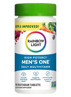 Men’S One Multivitamin High Potency With Vitamin C D And Zinc For Immune Support