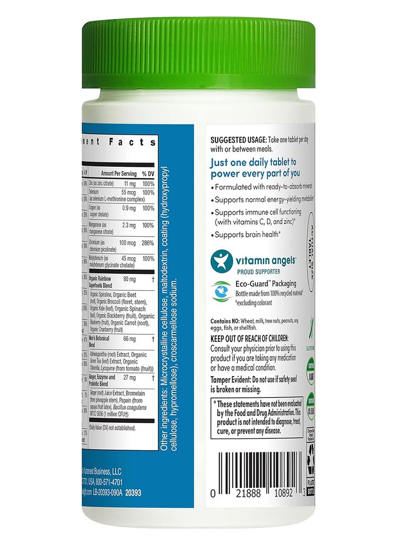 Rainbow Light - Men’S One Multivitamin High Potency With Vitamin C D And Zinc For Immune Support - Image 1