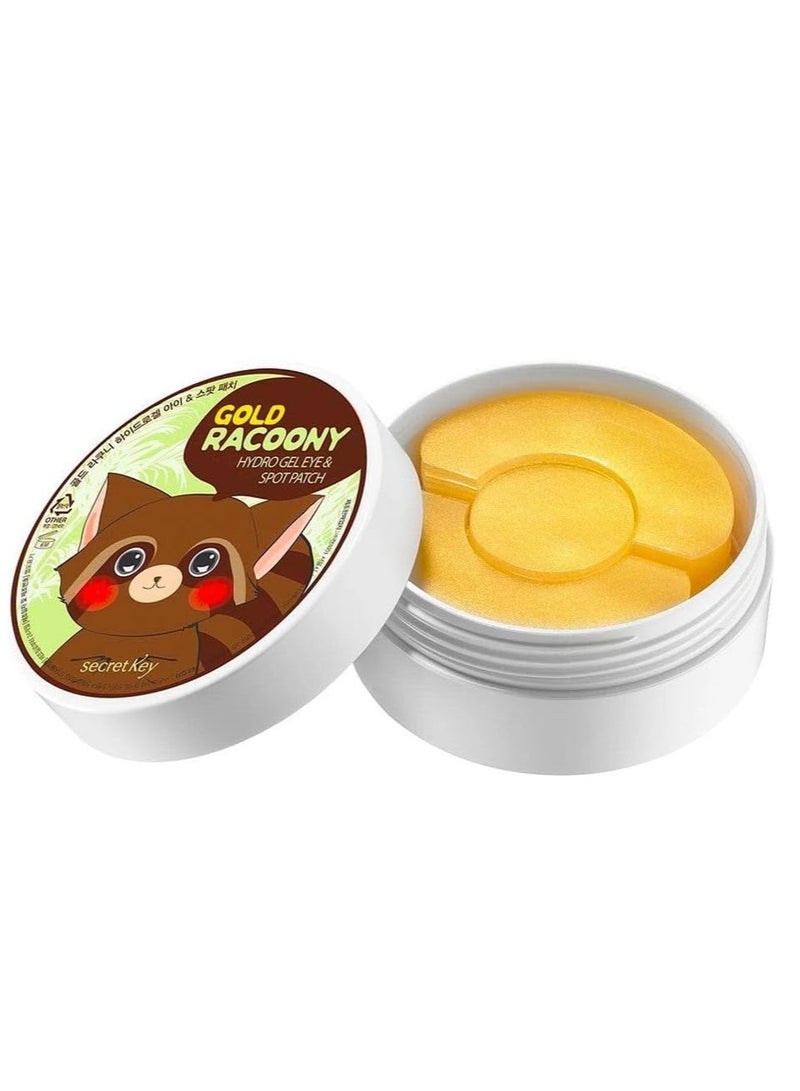 Secret Key Raccoon Gold Moisturizing Gel Patch for Eyes and Spots