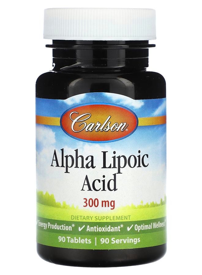 Alpha Lipoic Acid 300 mg 90 Tablets