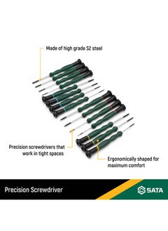Sata SATA ST09317SJ 15-Piece Precision Combination Screwdriver Set  - Image 5