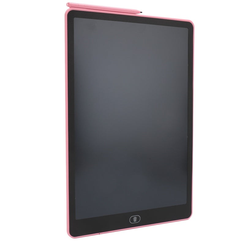 LCD Writing Tablet 16 Inch Large Screen Pink - High Sensitivity Eye Care Electronic Drawing Writing Pad for Children - Image 2