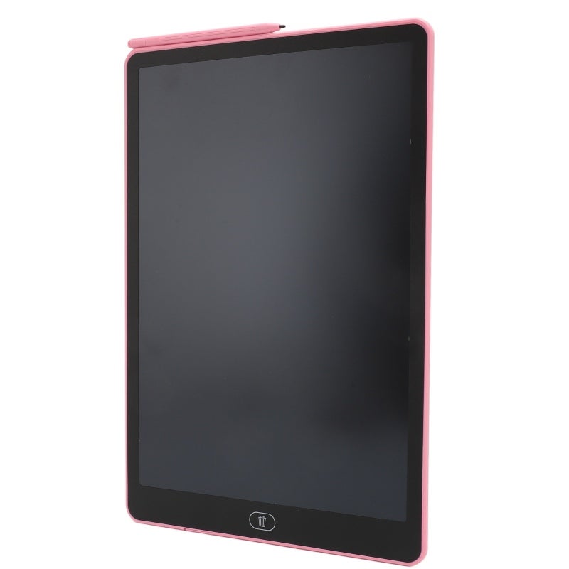 LCD Writing Tablet 16 Inch Large Screen Pink - High Sensitivity Eye Care Electronic Drawing Writing Pad for Children - Image 3
