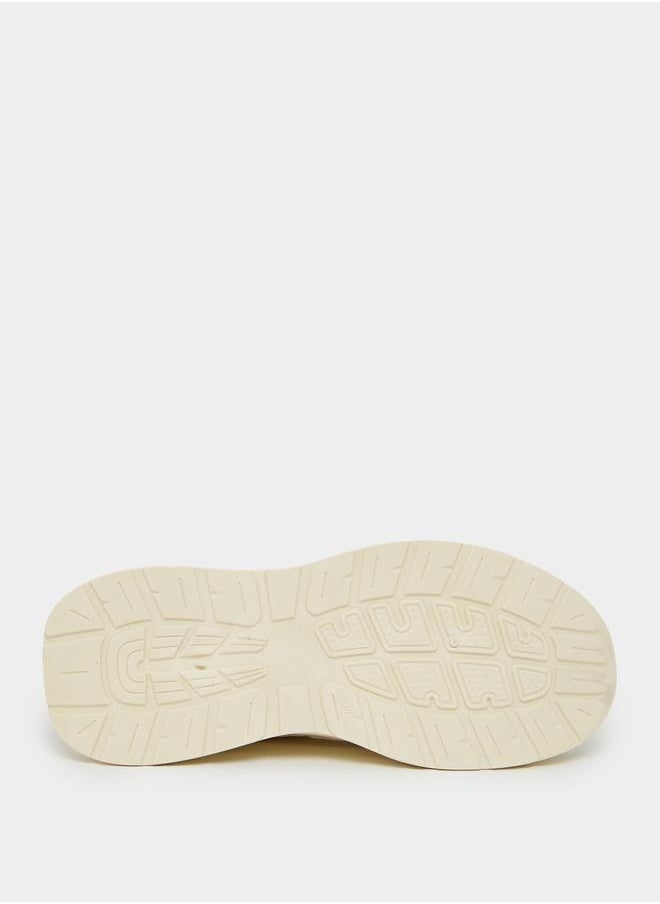 Styli - Chunky Sole Abstract Print Lace Up Sneakers - Image 1