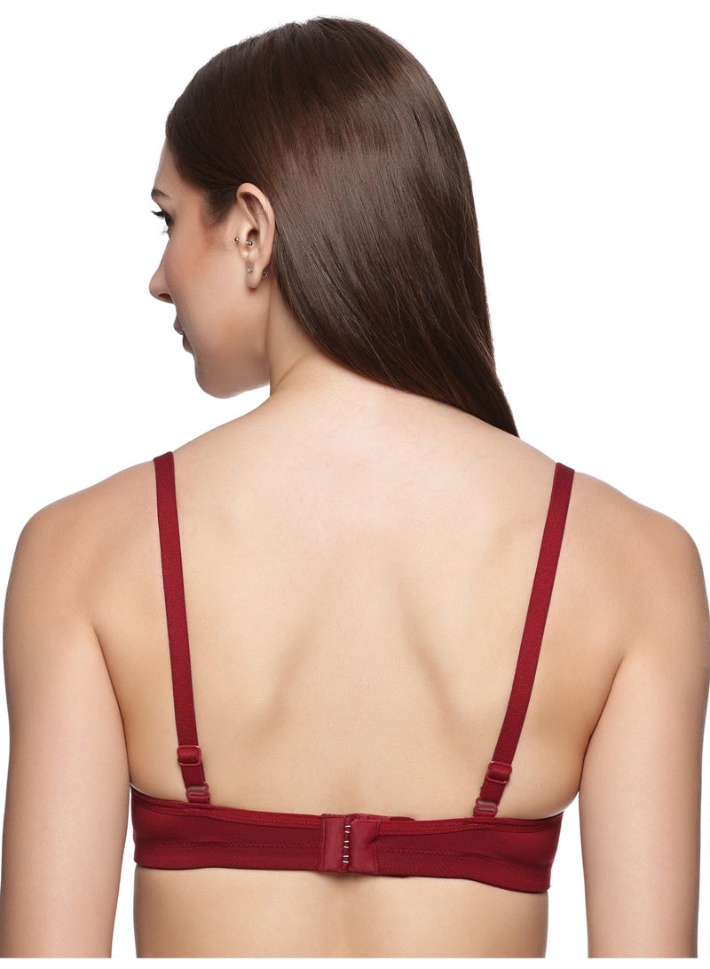 تينز لايفستايل حمالة صدر متعددة الاتجاهات بتغطية كاملة من الإيلاستين المبطنة بدون أسلاك من Teens Lifestyle مع أشرطة قابلة للتعديل - Image 4