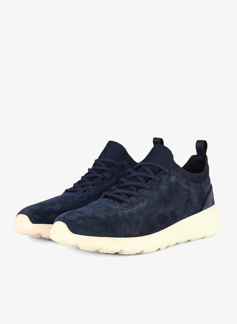 DUOZOULU Dark Navy CL CLASSIC SUEDE TRAINER  | Best Price UAE