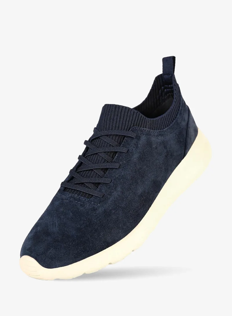 DUOZOULU Dark Navy CL CLASSIC SUEDE TRAINER  | Best Price UAE