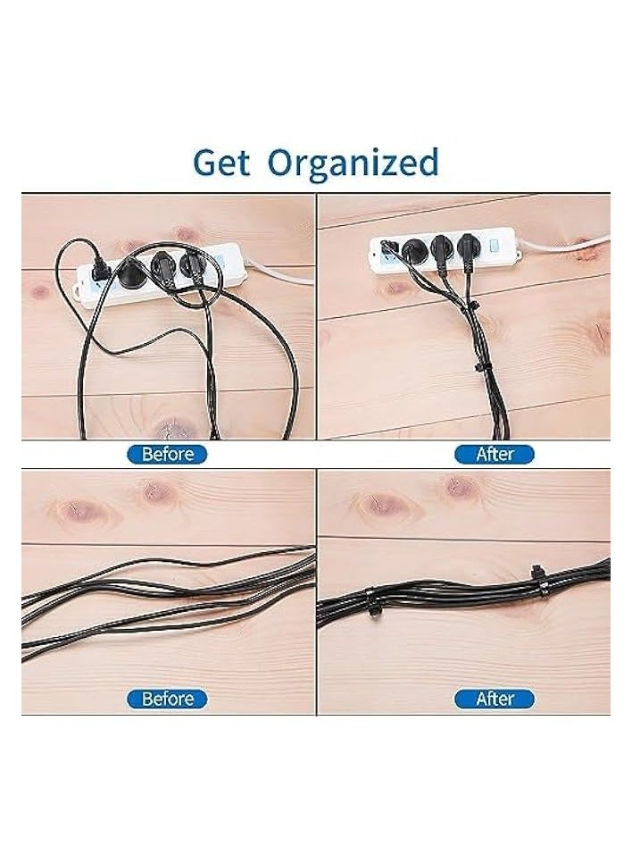 Green Tiger Durable 300mm nylon cable ties for secure and organized cable management. - Image 3