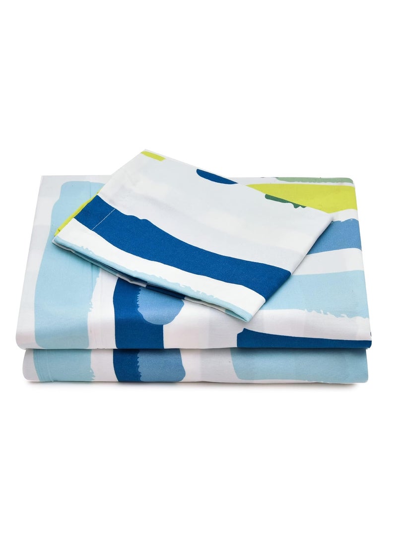 UmI. BrandUmi Super Soft Brushed Microfiber Cotton Bedsheet with 1 Pillow Cover 60X90  - Image 3