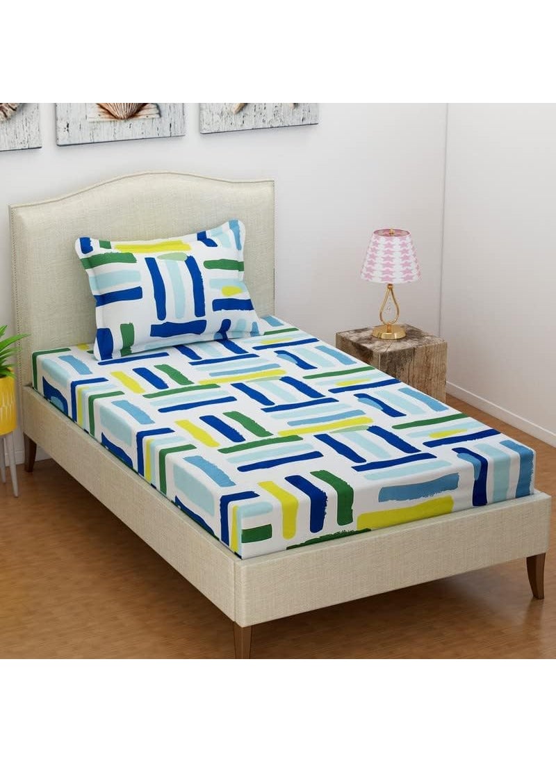UmI. BrandUmi Super Soft Brushed Microfiber Cotton Bedsheet with 1 Pillow Cover 60X90  - Image 2