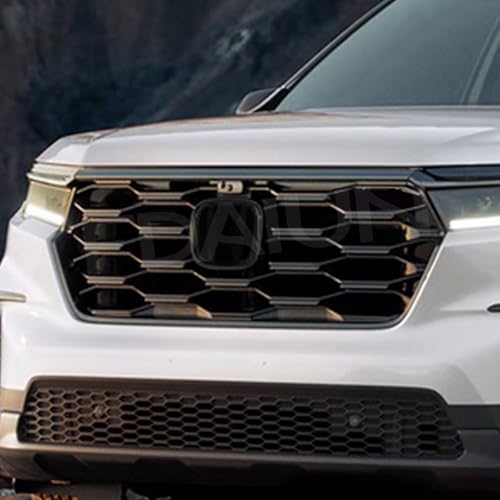 FDAIUN for Honda Car Smoked Emblem Protection Film 85MIL TPU Blacked Logo Protection Accessories for 20232025 Honda Pilot - Image 1