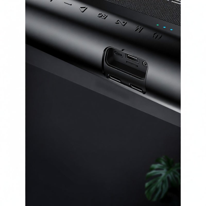 مكبر صوت بلوتوث XDOBO SINOBAND BOOK BT 80W عالي القدرة مع مضخم صوت لاسلكي مقاوم للماء IPX5 محمول في الهواء الطلق - Image 4