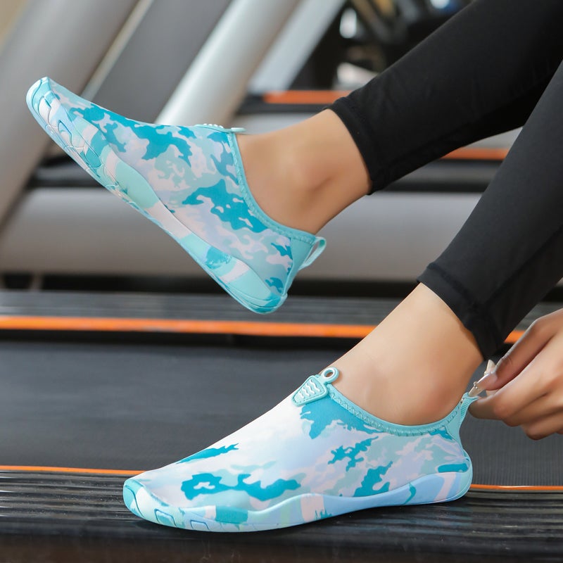 Treadmill Shoes Indoor Fitness Shoes Quiet Yoga Skipping Rope Skipping Shoes Women Strength Training Squat Shoes Men C11 August Color 