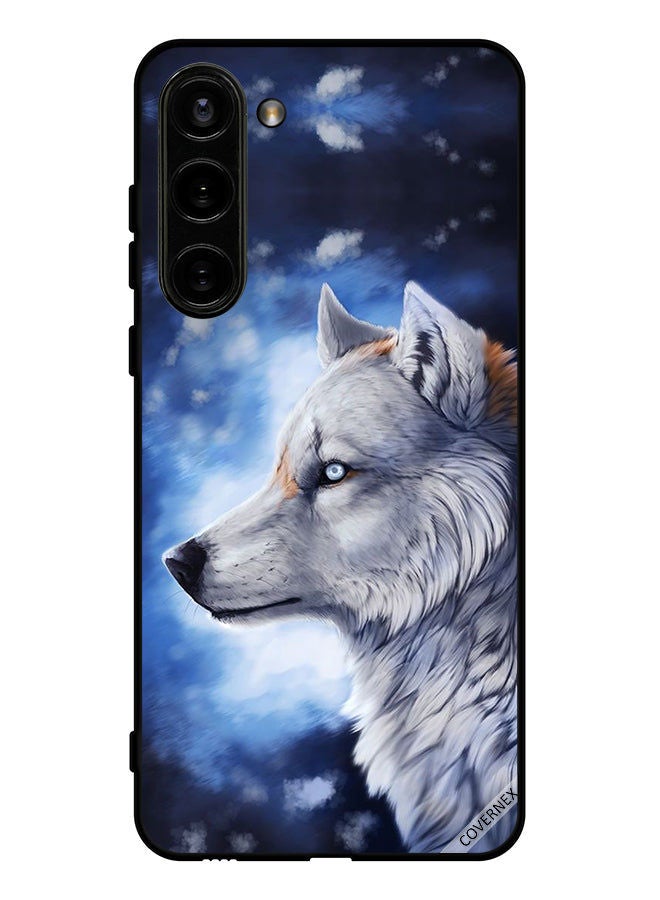 Covernex Protective Case Cover For Samsung Galaxy S23 Wolf Paint Art - Image 1