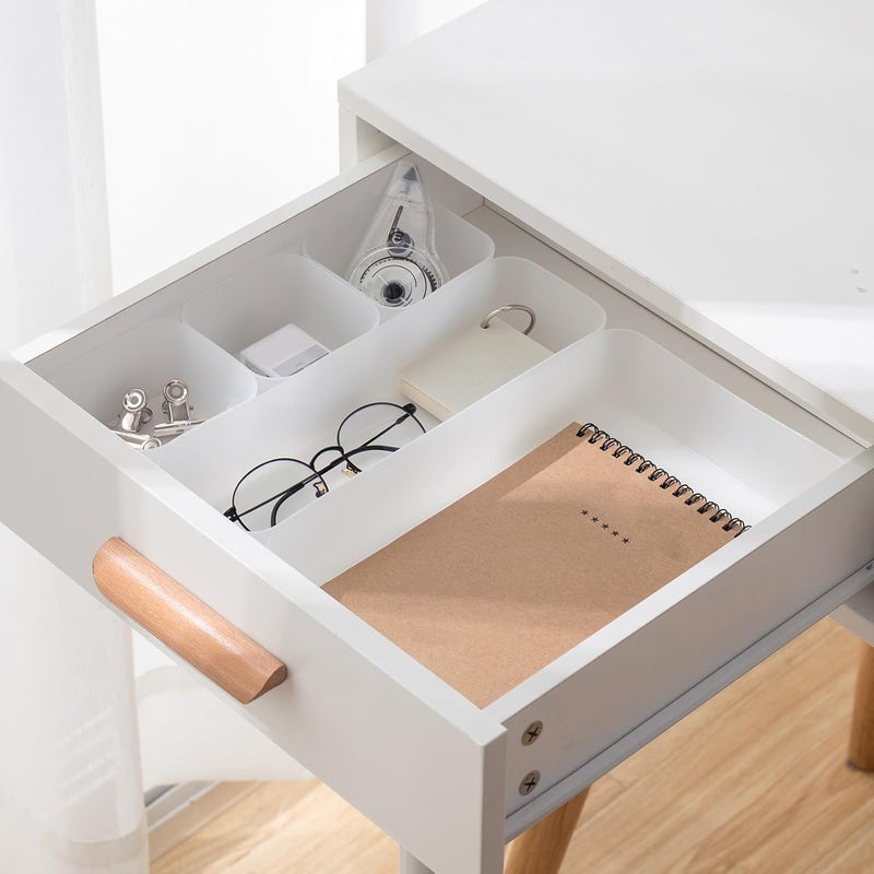 ZOLYPY Drawer Organizer Tray Storage Box for Bedroom Dresser Bathroom Kitchen 5 Pcs Set - Image 2