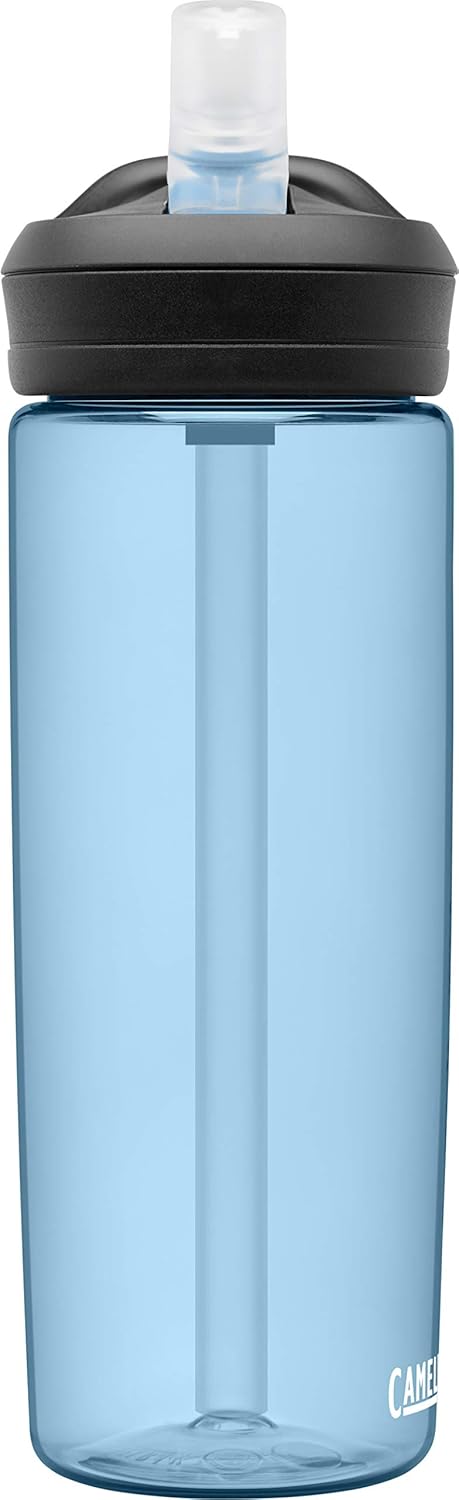CAMELBAK CamelBak eddy+ Water Bottle with Tritan Renew – Straw Top 20oz, True Blue  - Image 2