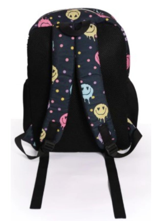 حقيبة ظهر صغيرة مبتسمة بألوان قوس قزح    حجم الحقيبة: صغير  - Image 3