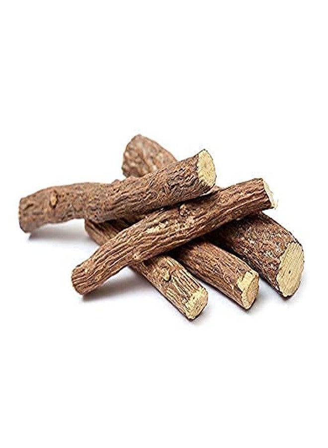 Veganic Mulethi Sticks | Licorice Roots | Yashtimadhu | Glycyrrhiza Glabra - 250gm | Jeshthamadha Moolethi Roots - Image 1