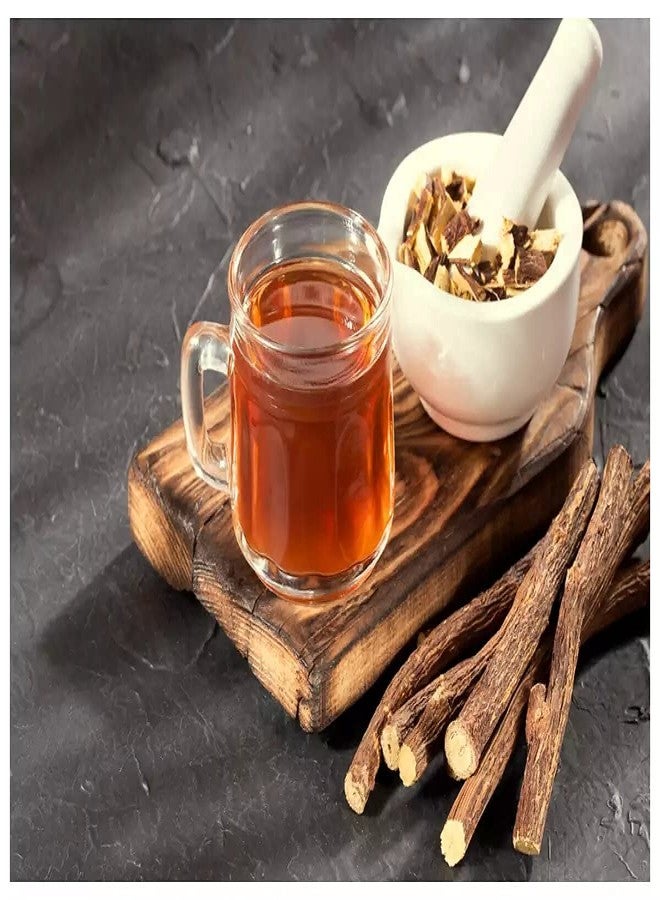 Veganic Mulethi Sticks | Licorice Roots | Yashtimadhu | Glycyrrhiza Glabra - 250gm | Jeshthamadha Moolethi Roots - Image 3