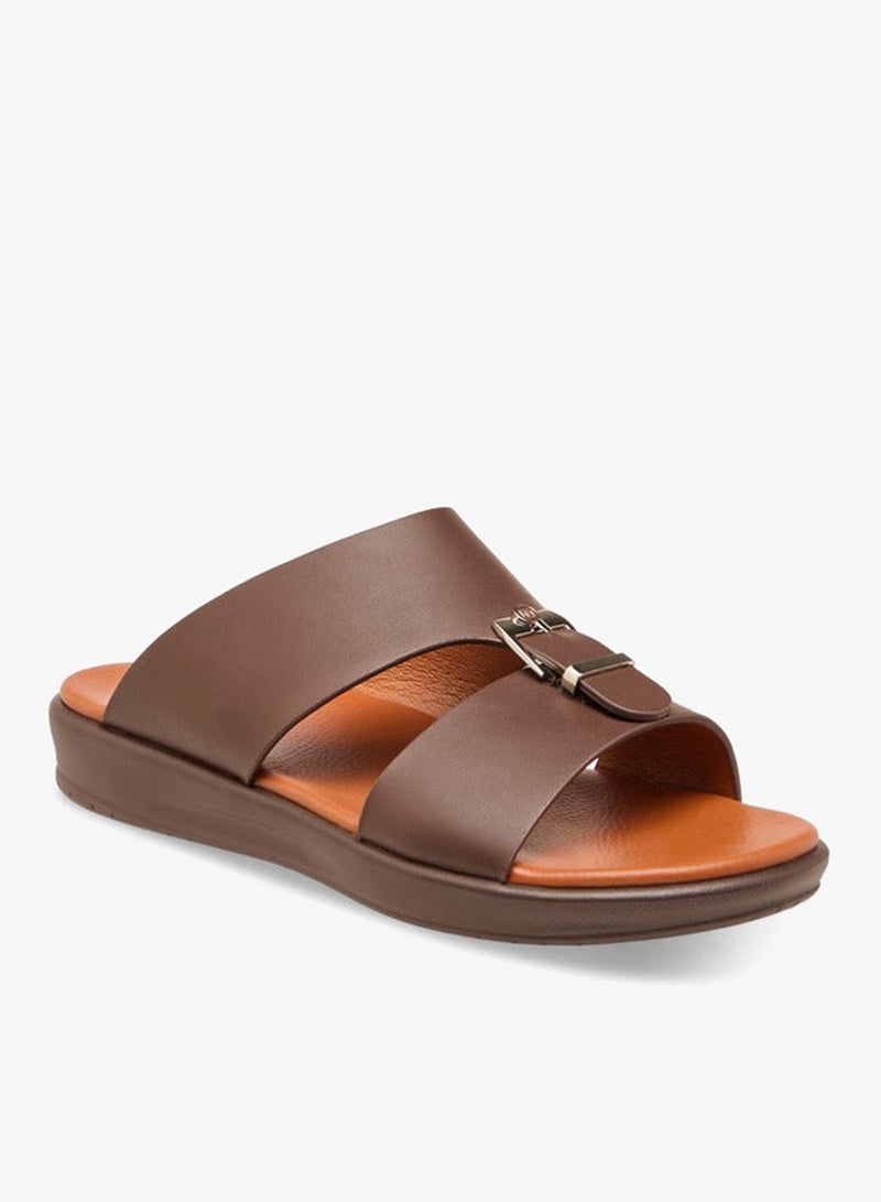 DUCHINI Men Buckle Accent Arabic Sandals Ramadan Collection - Image 2