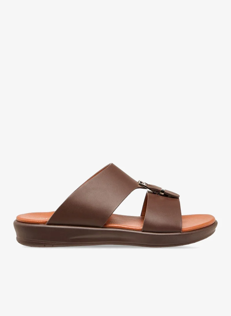 DUCHINI  Men Buckle Accent Arabic Sandals Ramadan Collection for Men | Best Price UAE