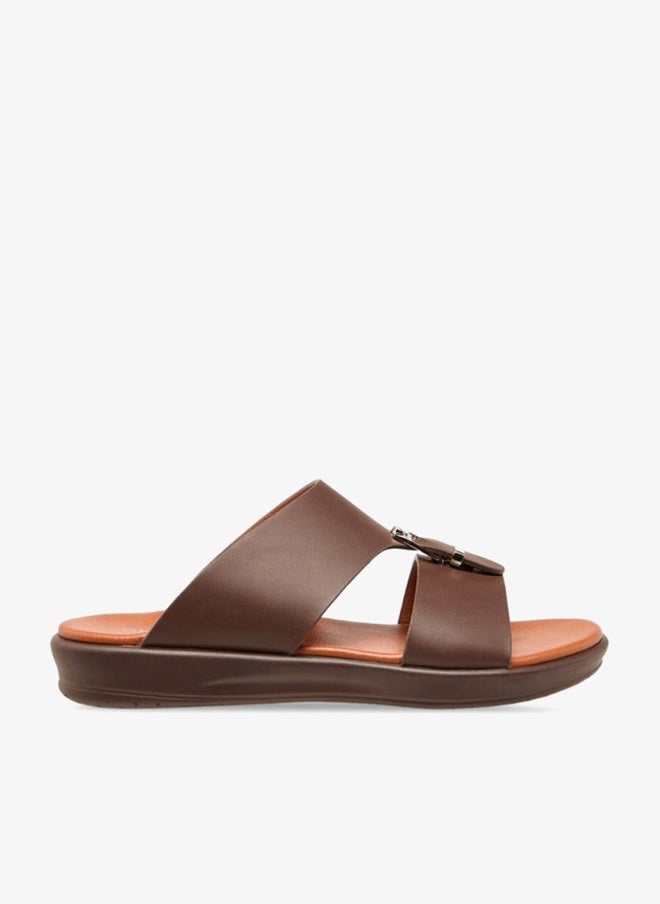 DUCHINI Men Buckle Accent Arabic Sandals Ramadan Collection - Image 1