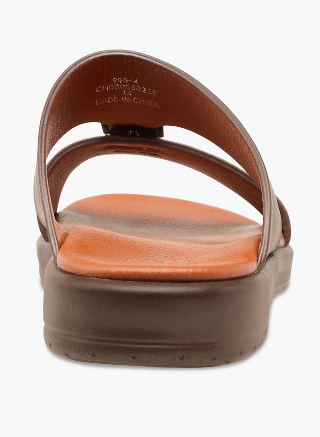 DUCHINI Men Buckle Accent Arabic Sandals - Image 5
