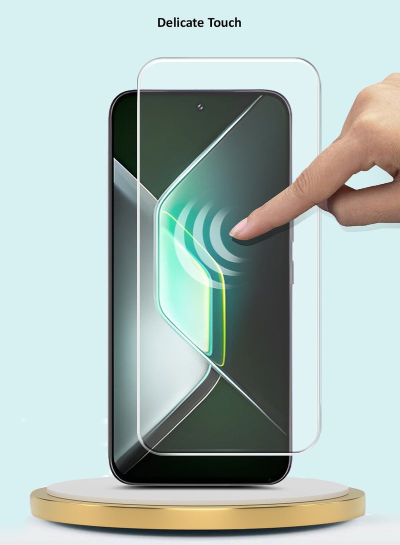 GMAX Infinix GT 30 Pro 5G 2025 GMAX Premium Series Curved Edges 9H 2.5D Tempered Glass Screen Protector - Clear - Image 5