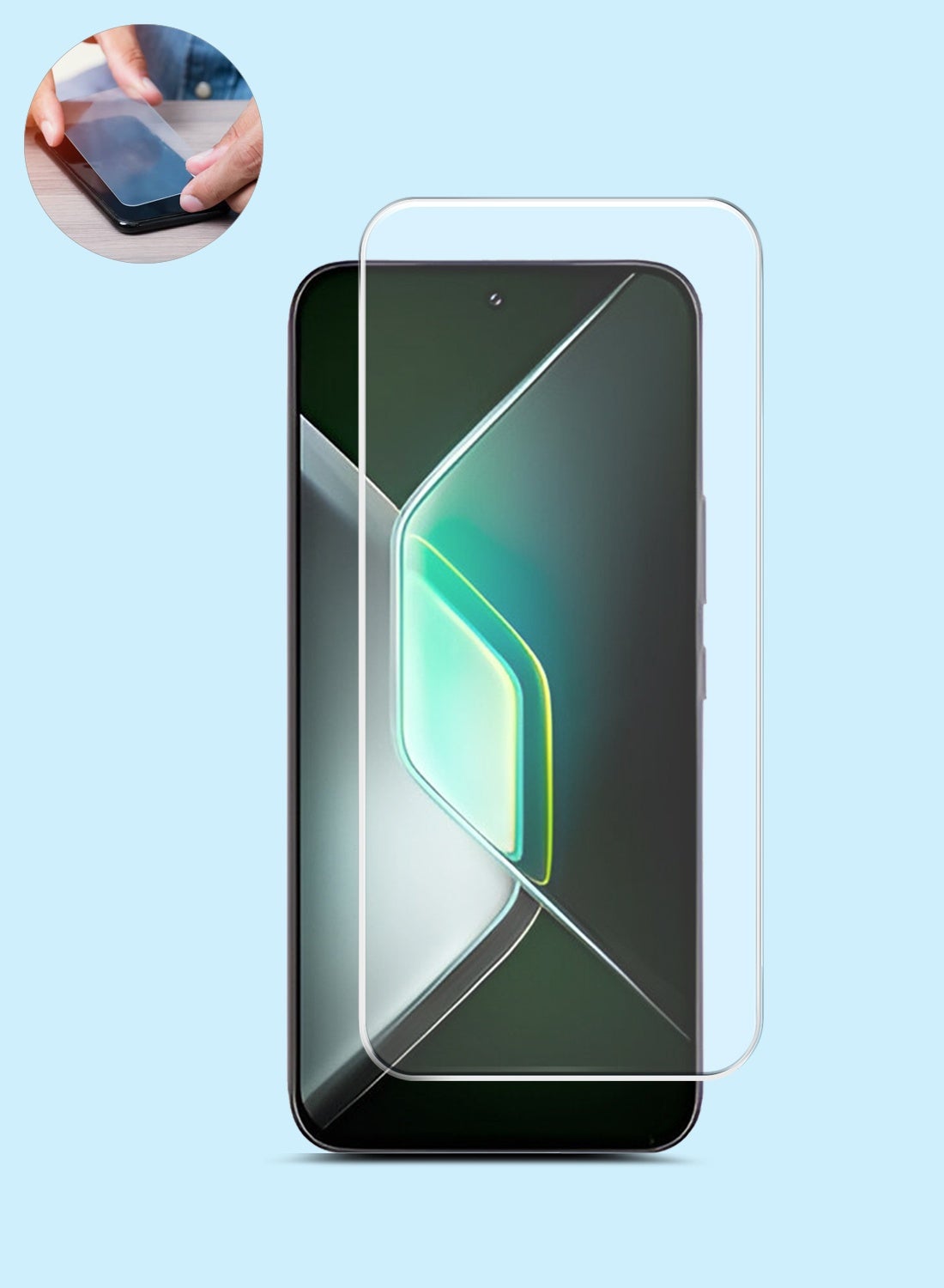 Infinix GT 30 Pro 5G 2025 / Infinix GT 30 5G 2025 GMAX Premium Series Curved Edges 9H 2.5D Tempered Glass Screen Protector - Clear