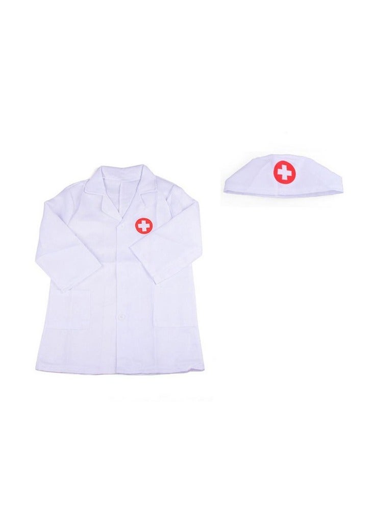 Excefore Kids Doctor Costume Kit Set Doctor Nurse Playset for Toddlers Boys Girls - Image 2