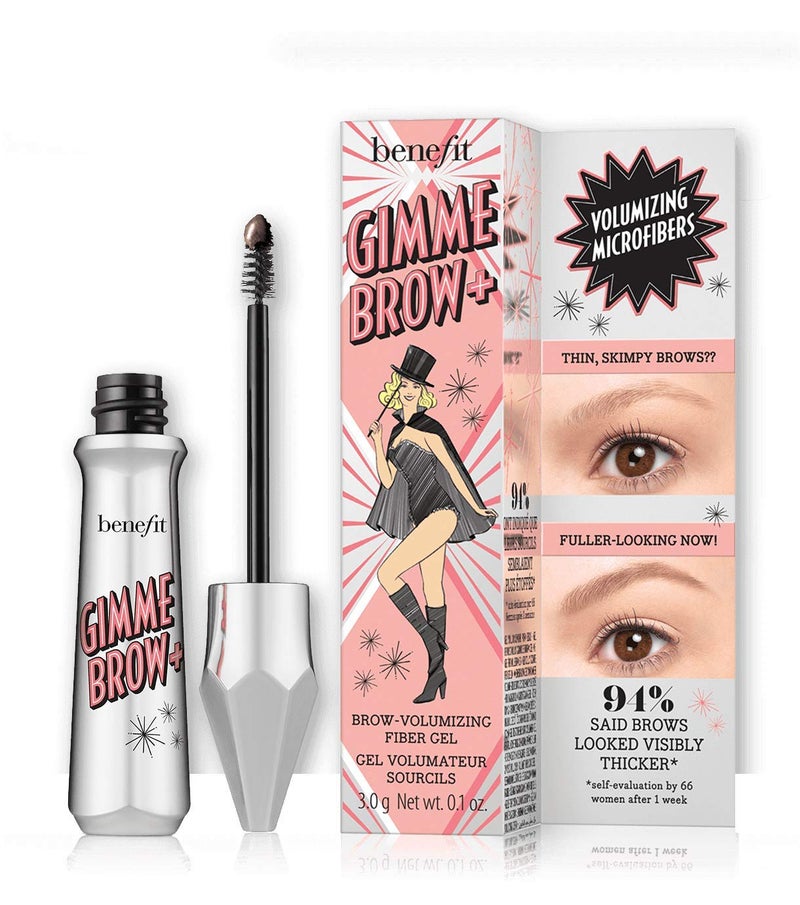 Benefit Cosmetics Gimme Brow + Volumizing Eyebrow Gel, 4.5 - Neutral deep brown, 1 Count - Image 1