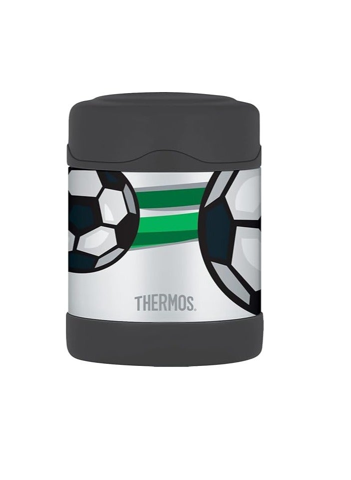 ترموس حراري فانتاير بسعة 290 مل من ثيرموس، نمط كرة قدم - Image 1