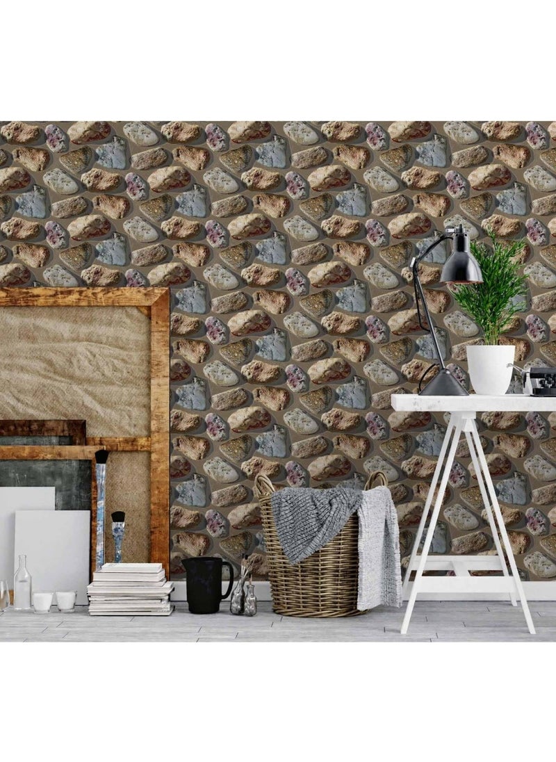 Super Decor Saka 66-2 Stone Patterned Wallpaper - pzsku/Z346D9638544F80A77298Z/45/_/1741292464/0cc67542-58d3-4459-b117-e848f625bc9c