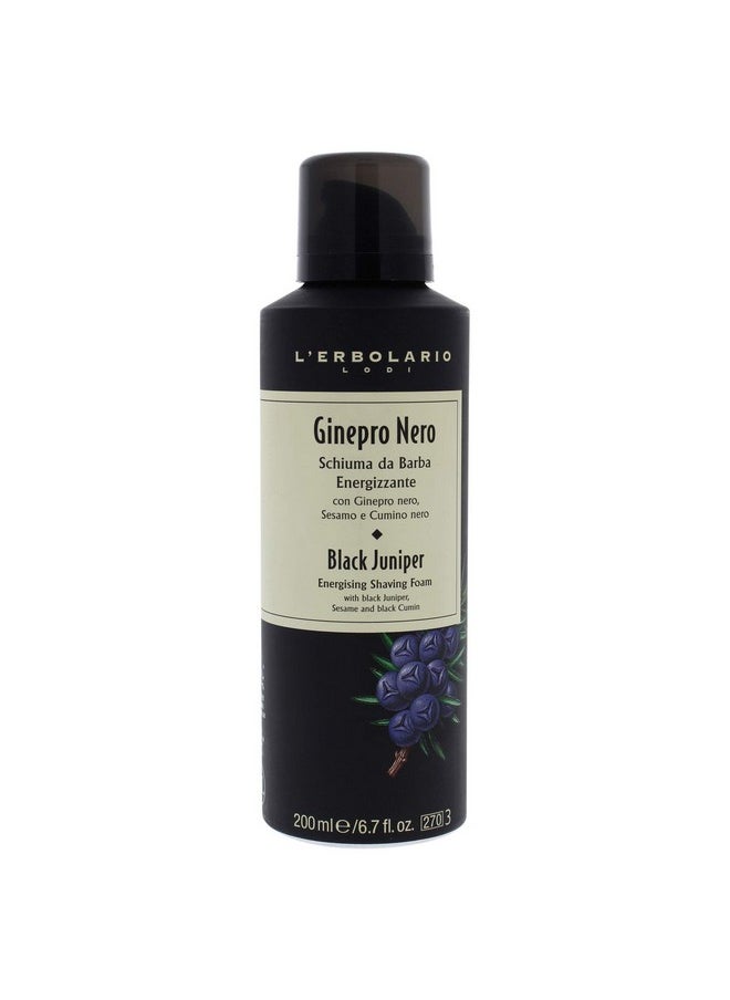 L'Erbolario Black Juniper Energising Shaving Foamprevents Redness And Freshens Skinan Invigorating Fragranceprepares Your Face For Shaving Gently And Carefully6.7 Oz 