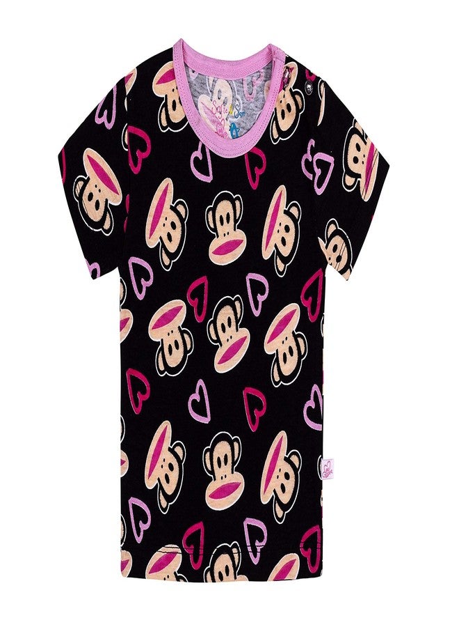 Sofie & Sam Baby T-Shirt Half Sleeves Premium Cotton Pack of 3 - Hearts/Monkey/Paw (3-6 Months) - Image 2