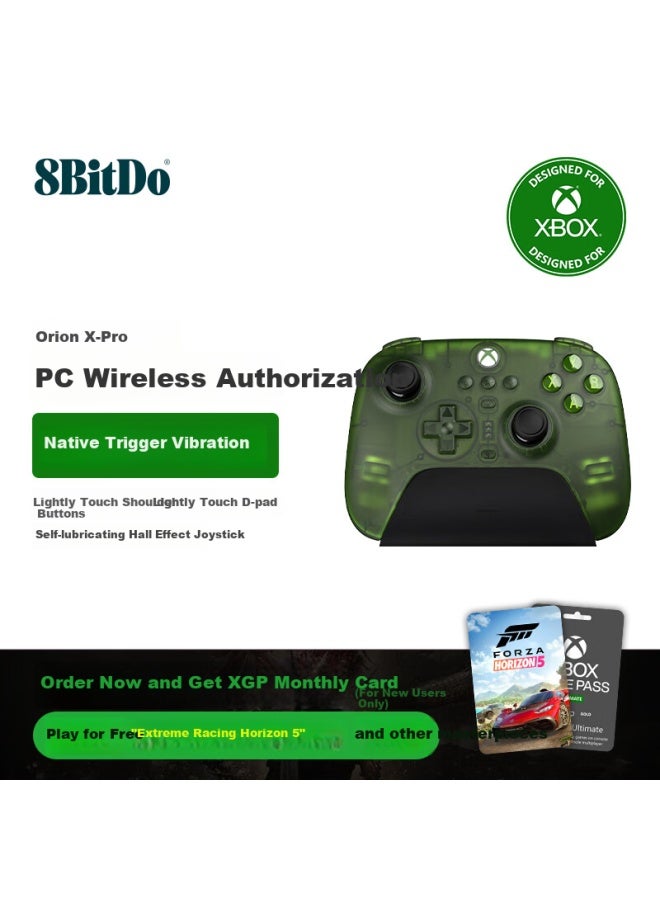 8bitdo Hunter X-pro Game Controllermicrosoft Xbox Authorized Three-mode Dual Hall Xbox Pc Computer Steam Monster Hunter Double Shadow Wonderland - Image 1