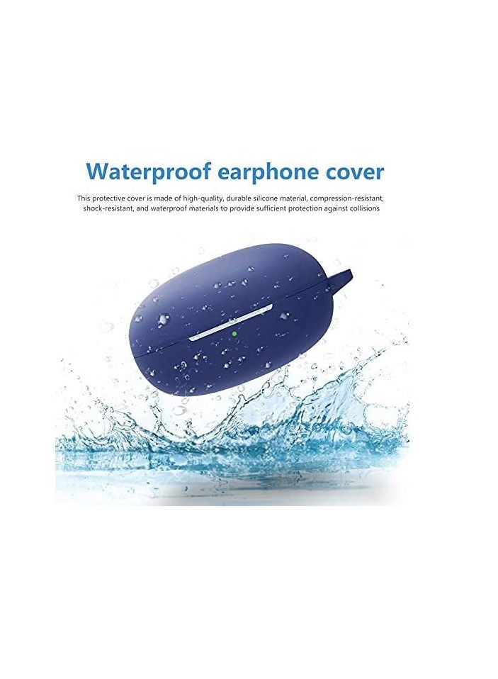 ibimble Realme Buds Q2/Realme Buds Air 2 Neo Earbuds Case Cover New Hight Protection Soft Silicone Protective Case -This is Only Silicon Cover Earbuds is Not Inculded -(Blue)
