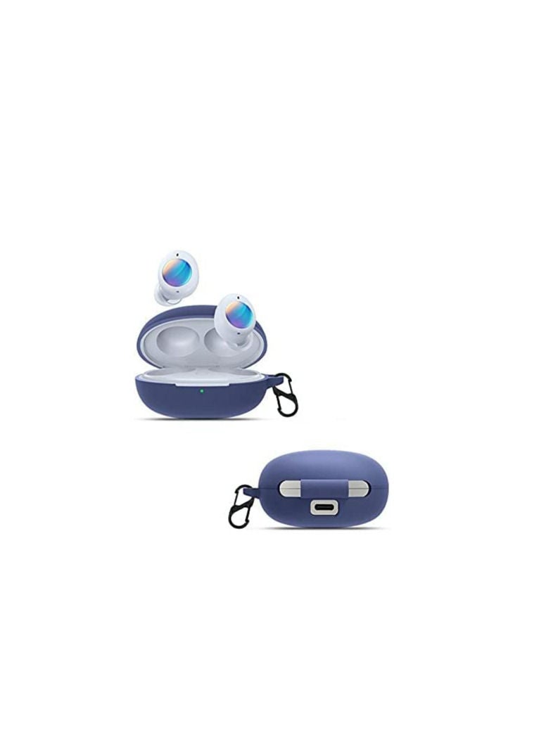 ibimble Realme Buds Q2/Realme Buds Air 2 Neo Earbuds Case Cover New Hight Protection Soft Silicone Protective Case -This is Only Silicon Cover Earbuds is Not Inculded -(Blue)
